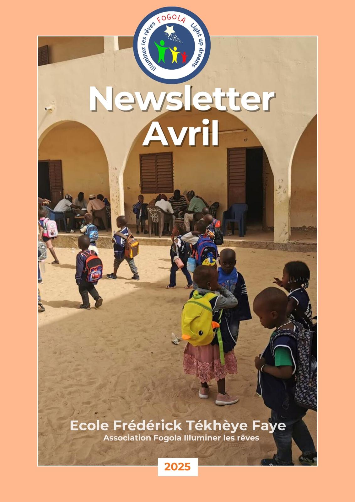 Newsletter Avril